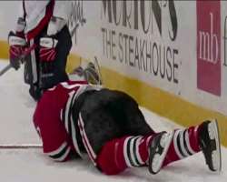 Ovechkin was suspended for two games when he sent Brian Campbell into the boards following Campbell had dumped the puck to the blue line. As a result,